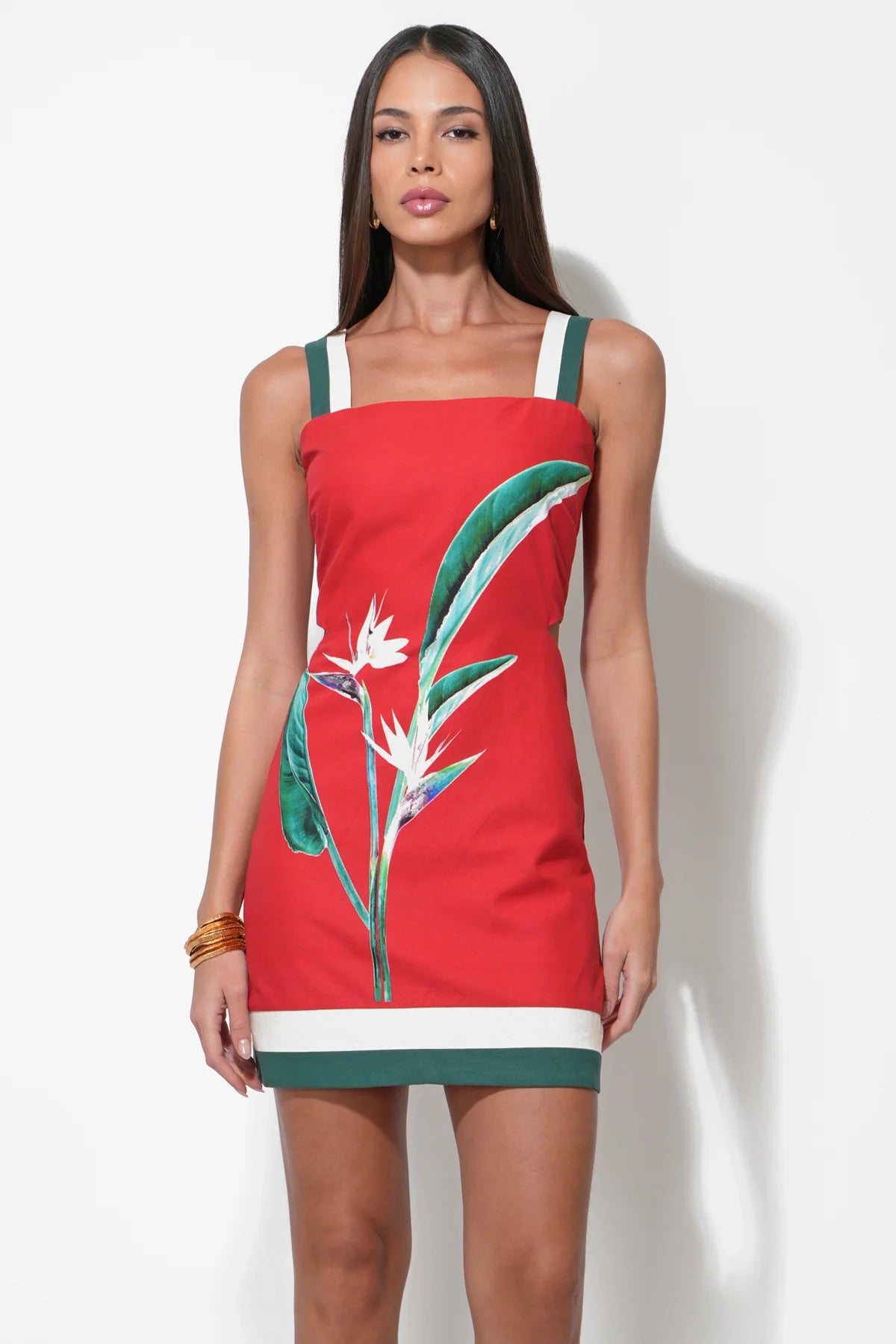 birds of paradise mini dress Birds Of Paradise Mini Dress