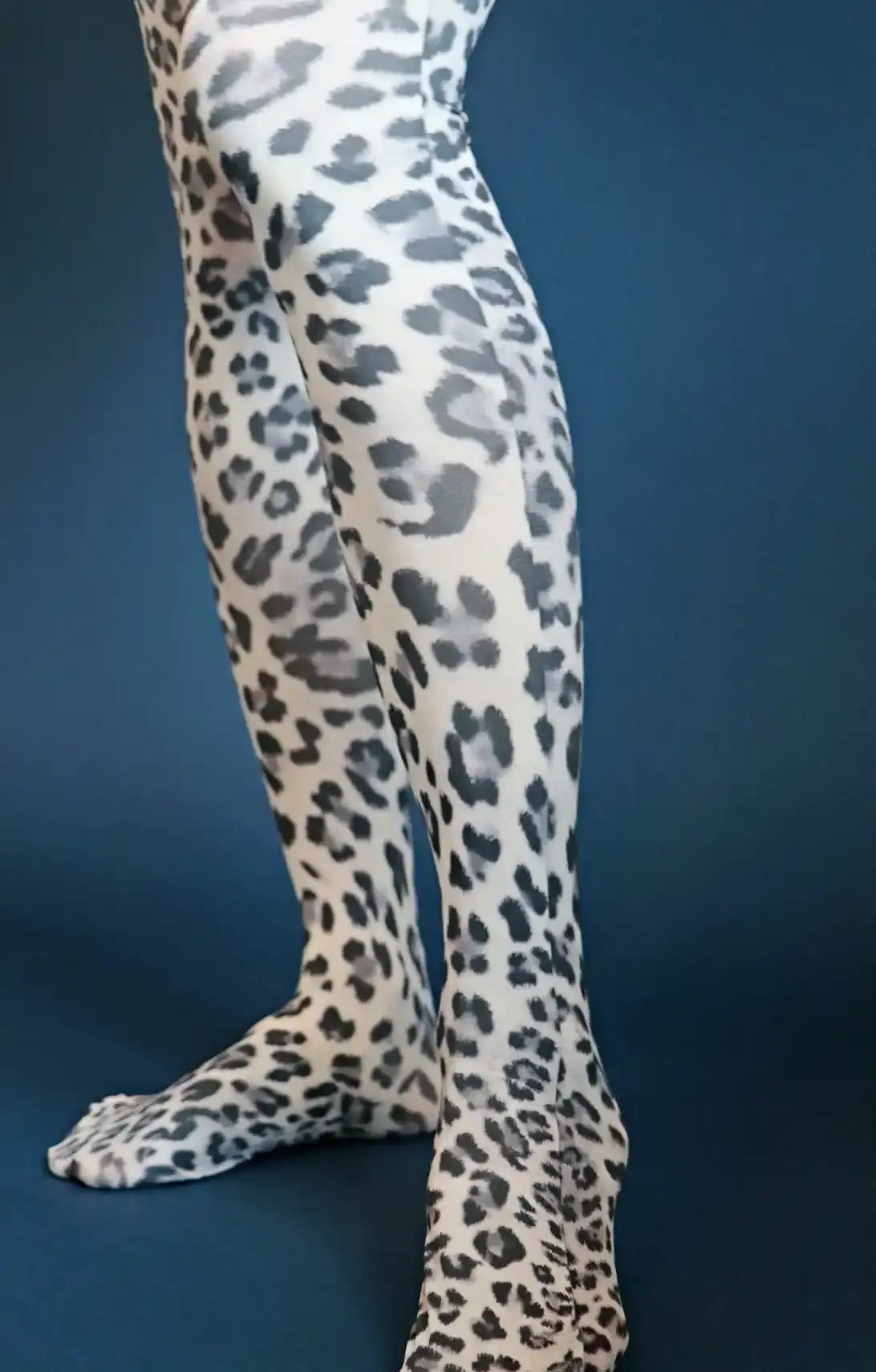 Leopard Pattered Tights