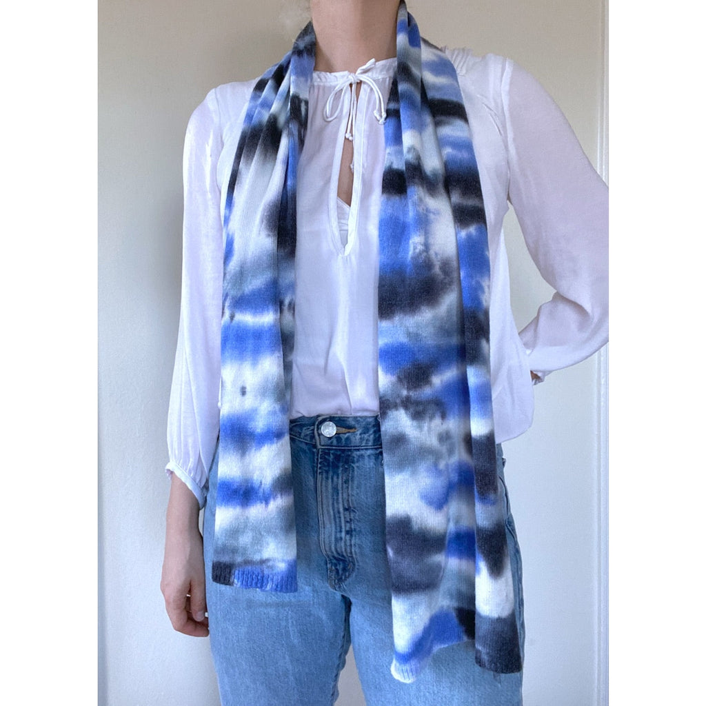 Handmade Tie Dye Scarf - The Pomegranate Boutique