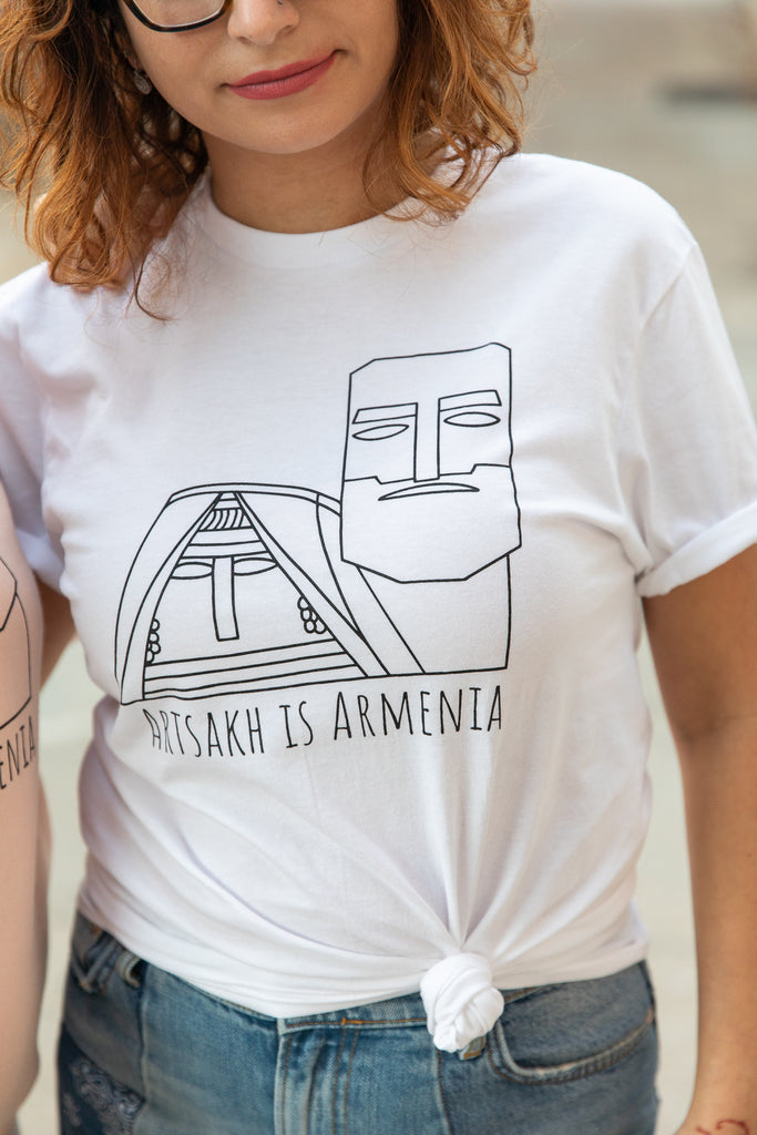 Artsakh is Armenia T-Shirt - The Pomegranate Boutique