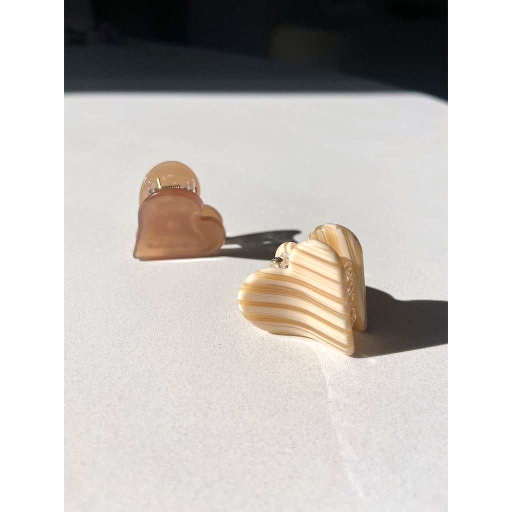Heart Mini Claw Clip - The Pomegranate Boutique