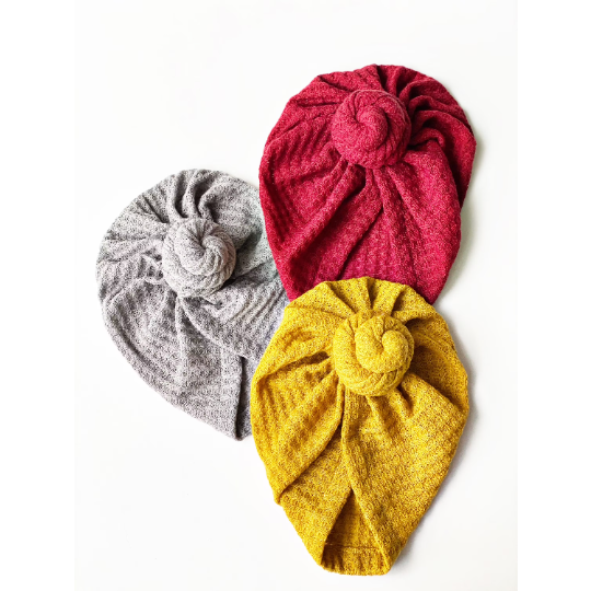 Knotted Baby Turban - The Pomegranate Boutique