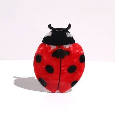 California Magic Forest Ladybug Hair Clip - The Pomegranate Boutique