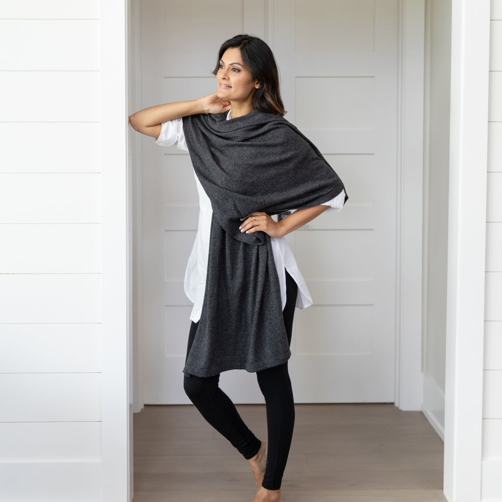 Dreamsoft Organic Cotton Travel Scarf - The Pomegranate Boutique
