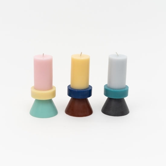 Tall Stack Candles - The Pomegranate Boutique