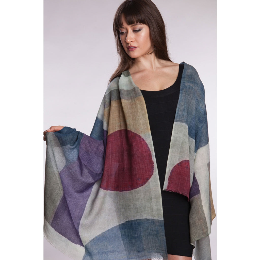 Reena Wool Shawl - The Pomegranate Boutique