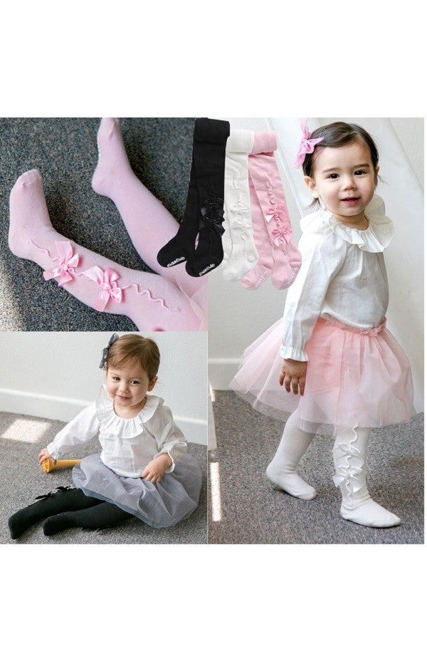 Ribbon Tights - The Pomegranate Boutique
