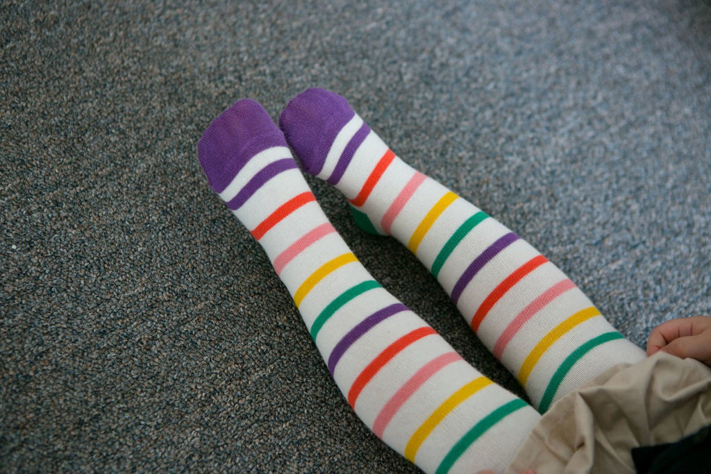 Rainbow Tights - The Pomegranate Boutique