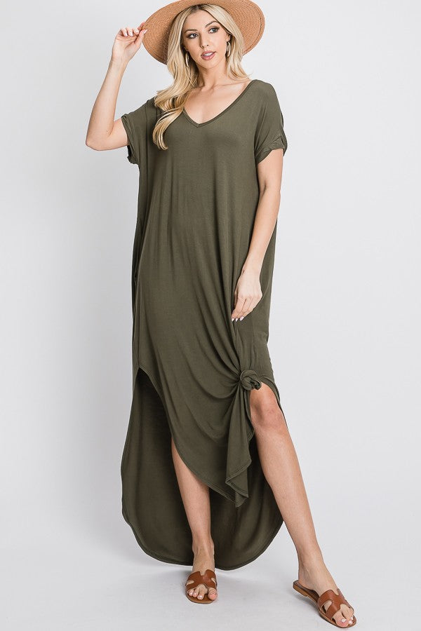 T shirt maxi dress