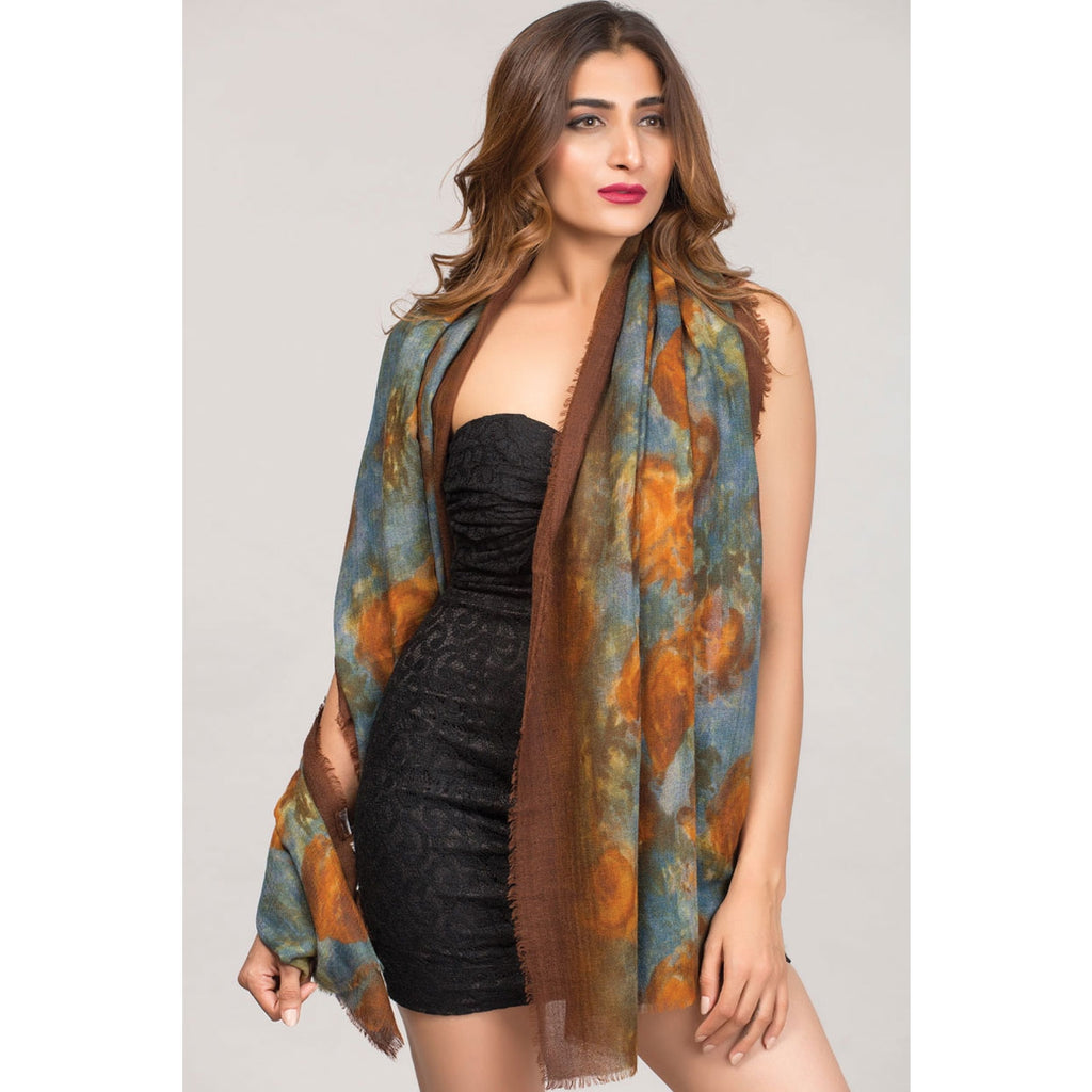 Reena Wool Shawl - The Pomegranate Boutique