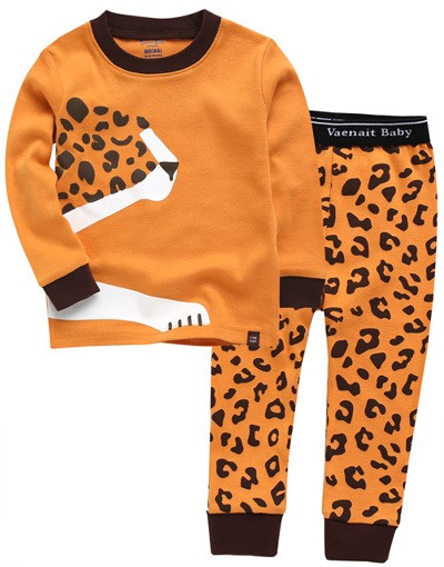 Cheetah Pjs - The Pomegranate Boutique