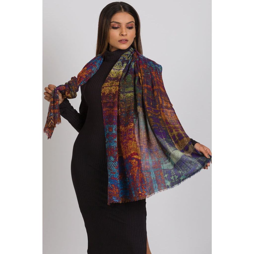 Reena Wool Shawl - The Pomegranate Boutique