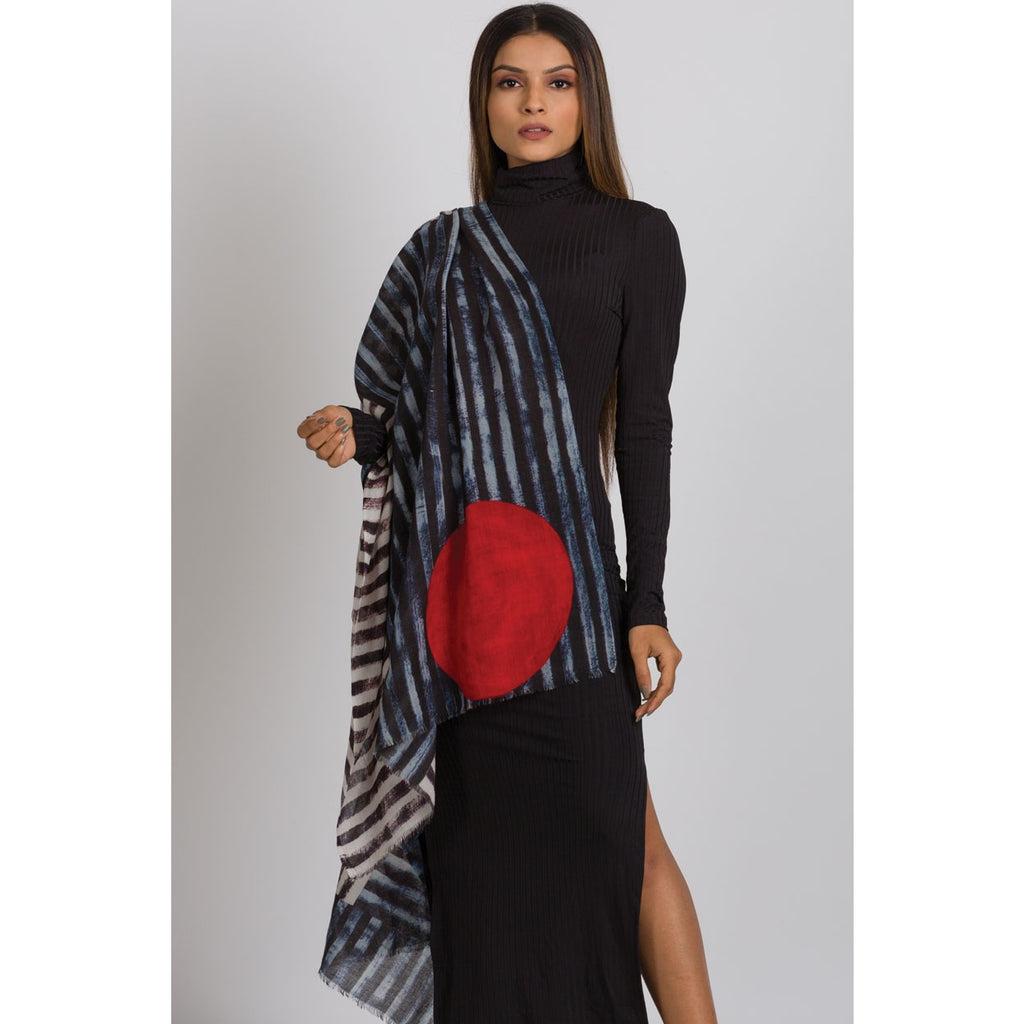 Reena Wool Shawl - The Pomegranate Boutique