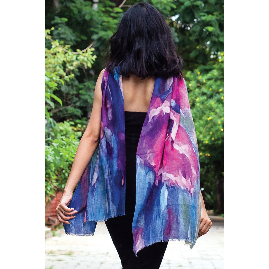 Reena Wool Shawl - The Pomegranate Boutique