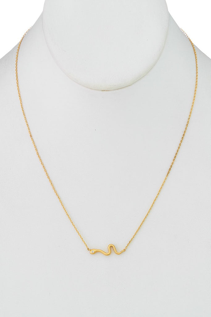 Snake Necklace - The Pomegranate Boutique