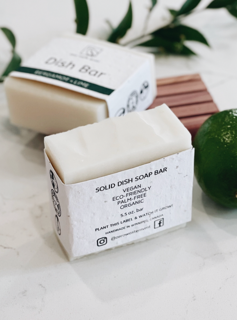 Bergamont + lime Dish soap bar - The Pomegranate Boutique