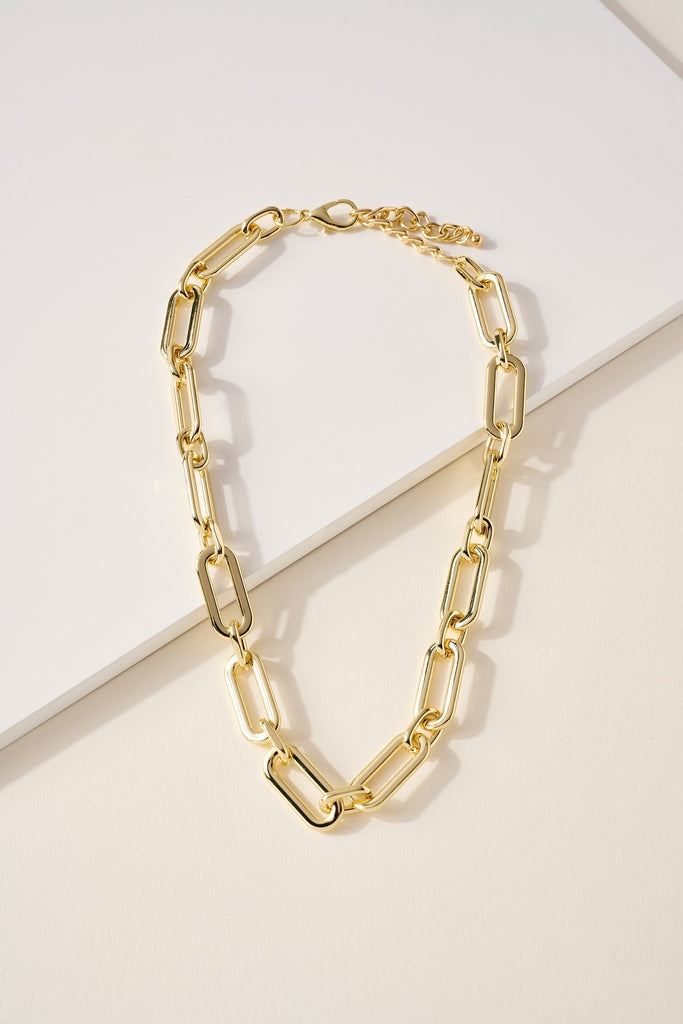 Chain linked necklace - The Pomegranate Boutique