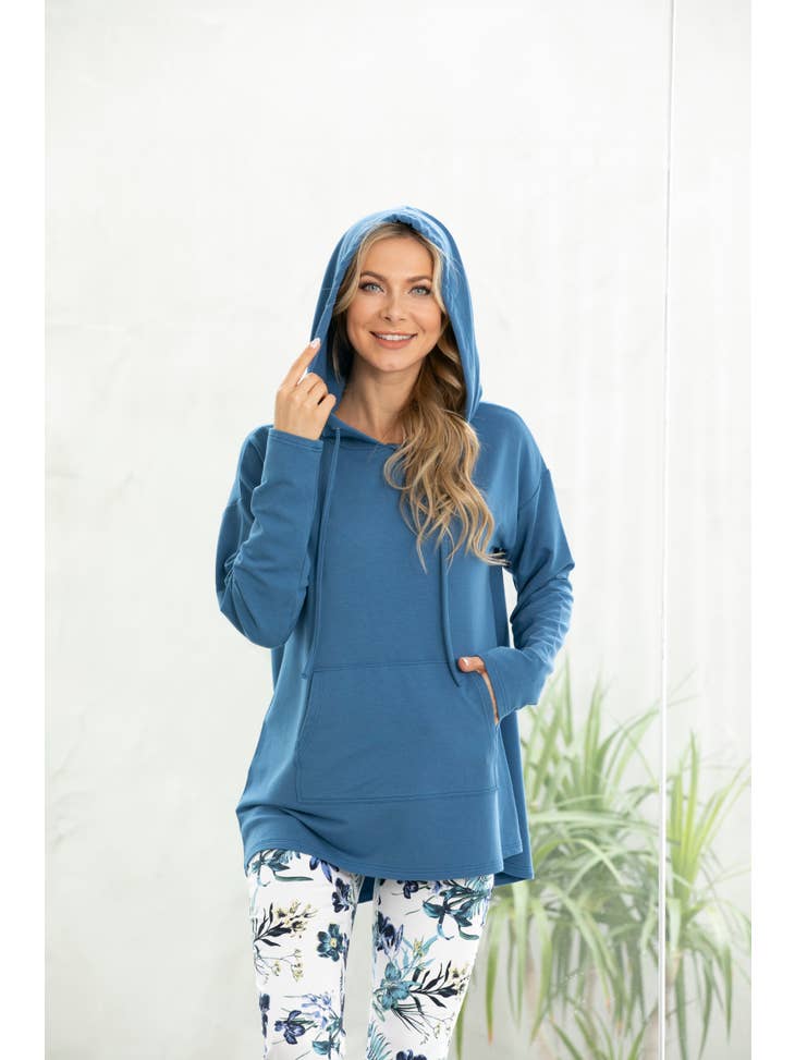 Bamboo Baby French Terry Hoodie - The Pomegranate Boutique