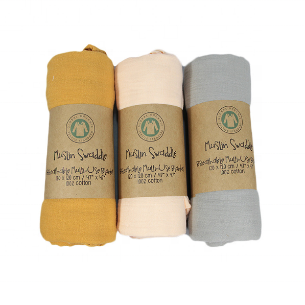 Organic Bamboo Swaddle - The Pomegranate Boutique