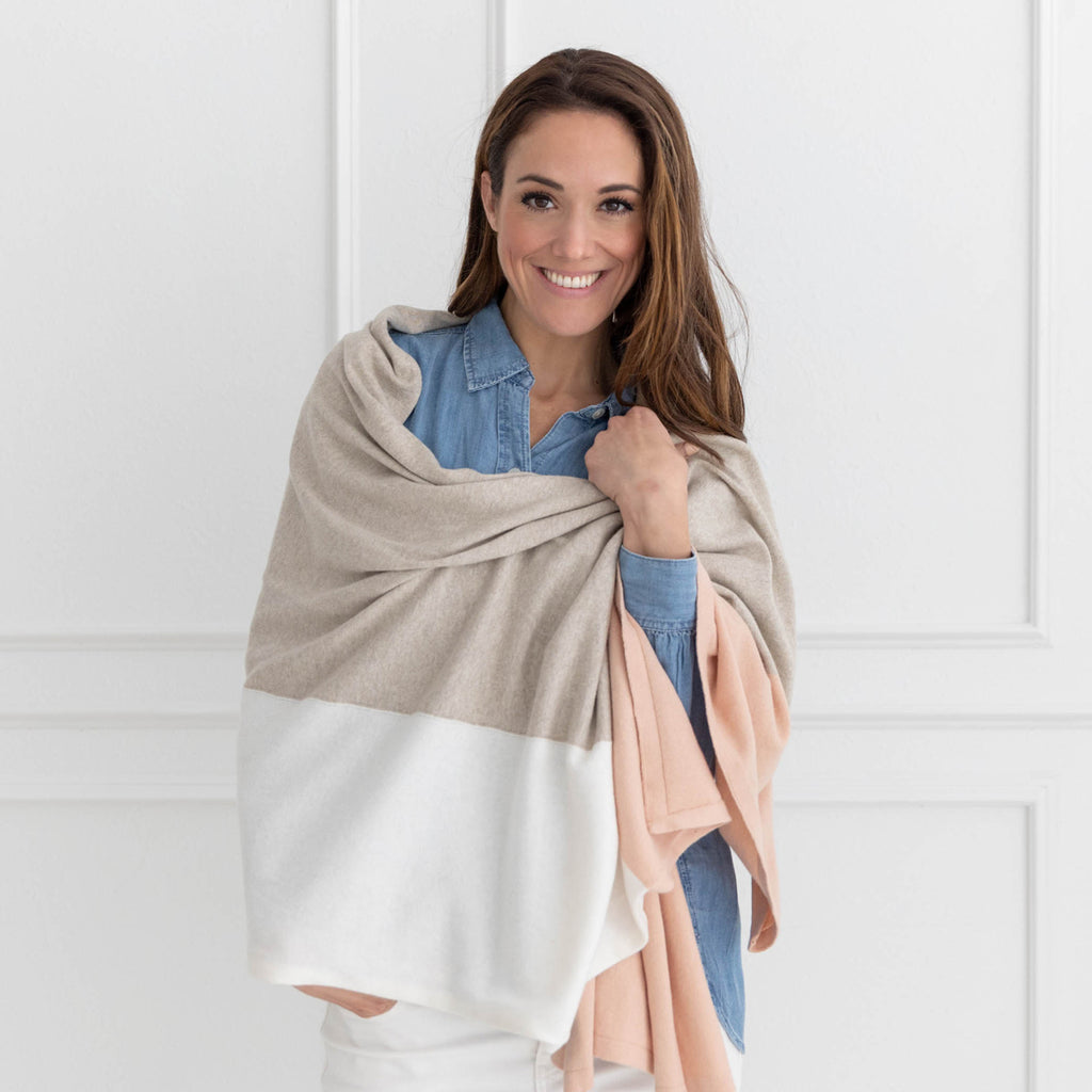Dreamsoft Organic Cotton Travel Scarf - The Pomegranate Boutique