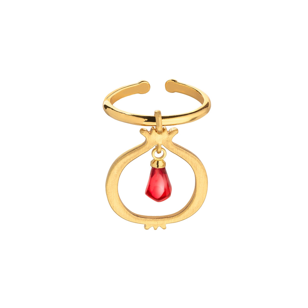 Pomegranate Ring - The Pomegranate Boutique