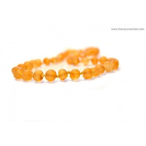 Baltic Amber Teething Necklace - The Pomegranate Boutique