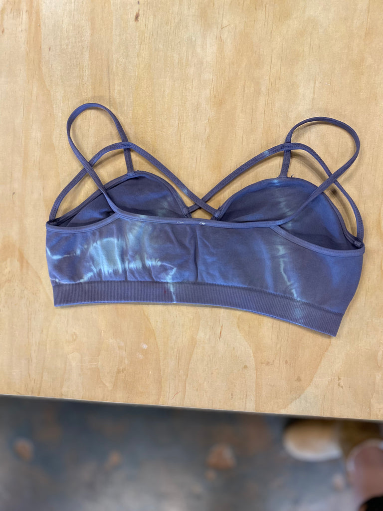 Indigo Skies Crisscross Bralette - The Pomegranate Boutique