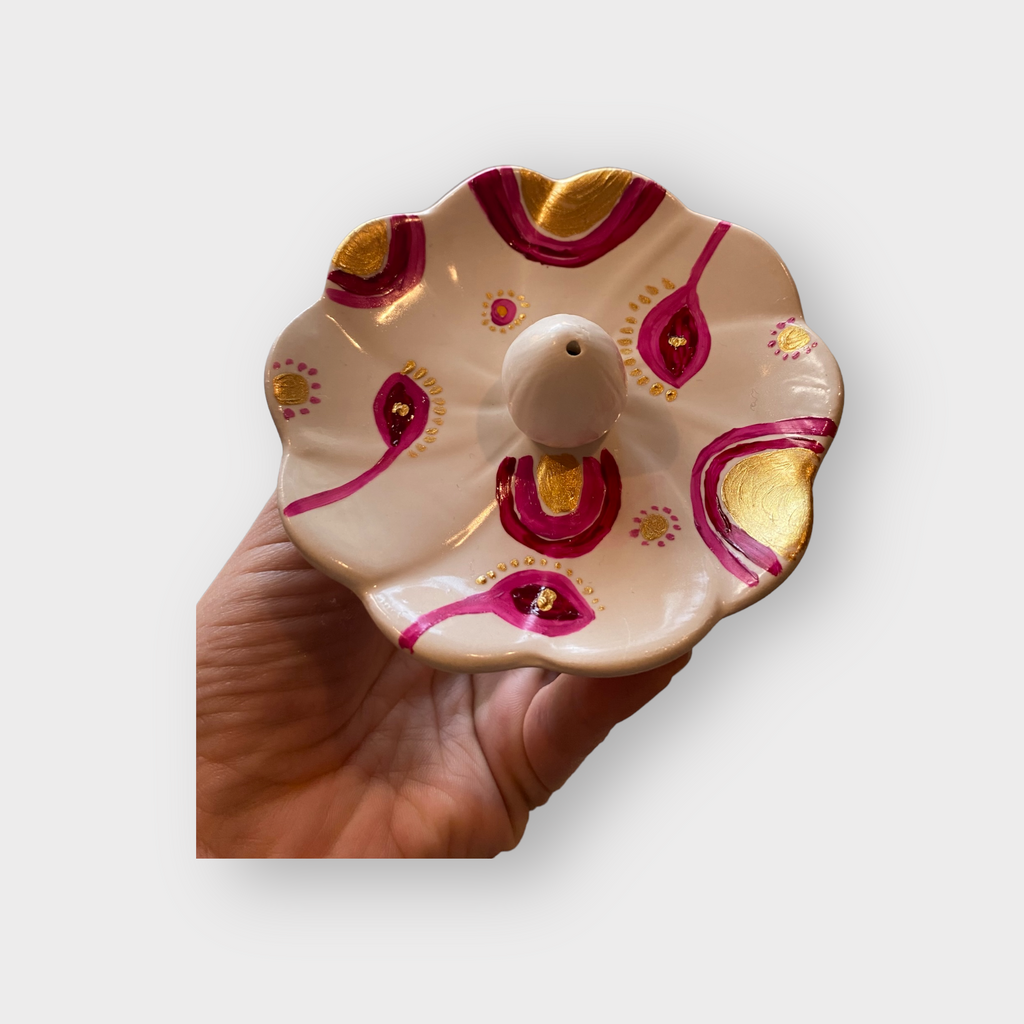 Ceramic Incense Holder - The Pomegranate Boutique