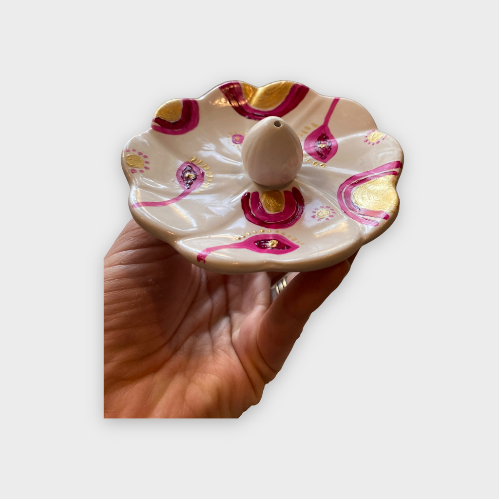 Ceramic Incense Holder - The Pomegranate Boutique