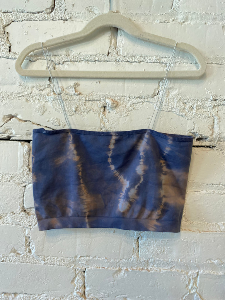 Indigo Skies Strappy Bandeau - The Pomegranate Boutique
