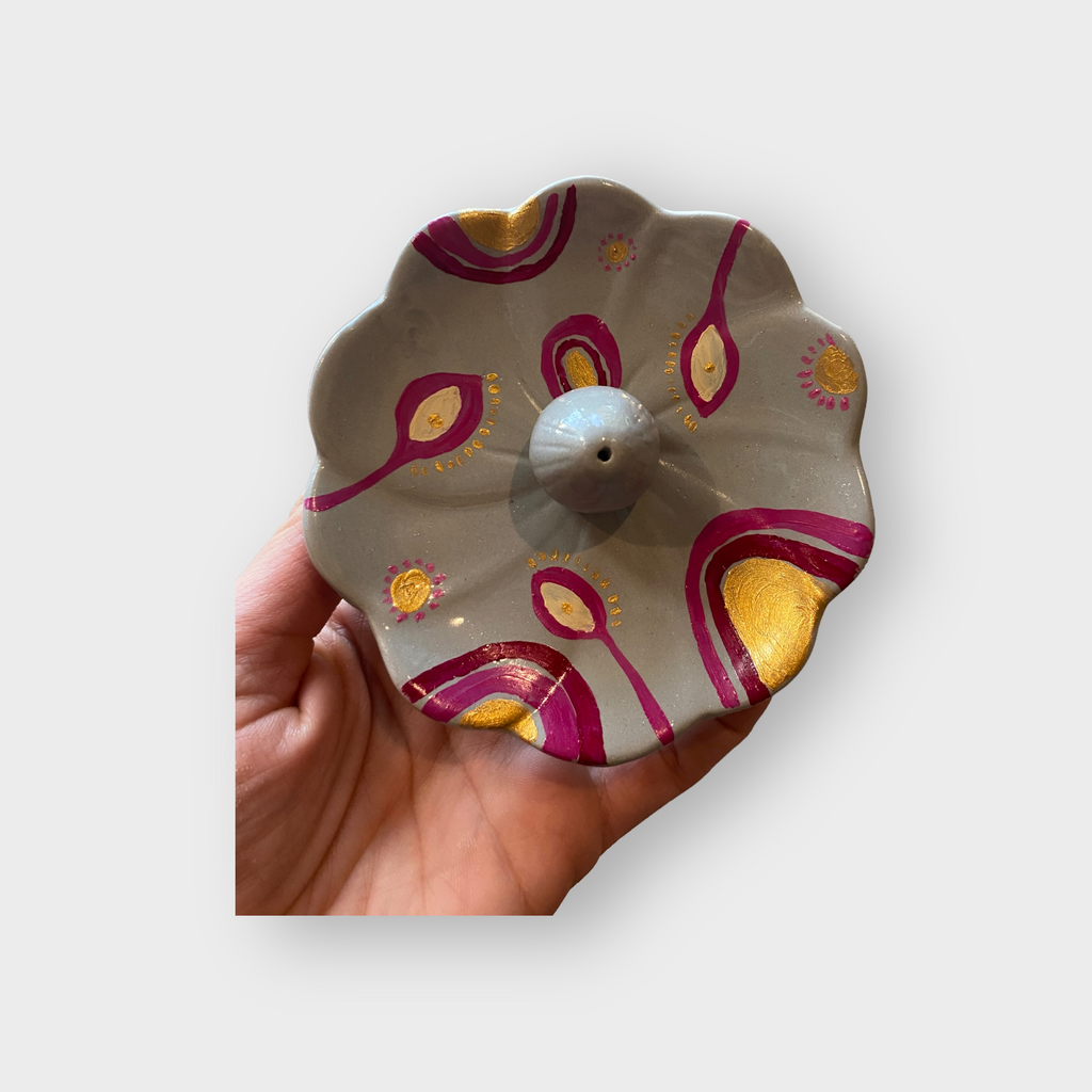 Ceramic Incense Holder - The Pomegranate Boutique