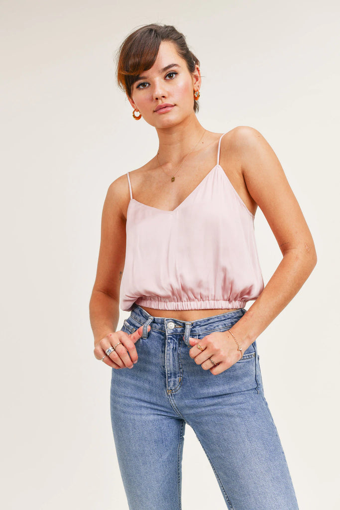 Silky Amore Top - The Pomegranate Boutique